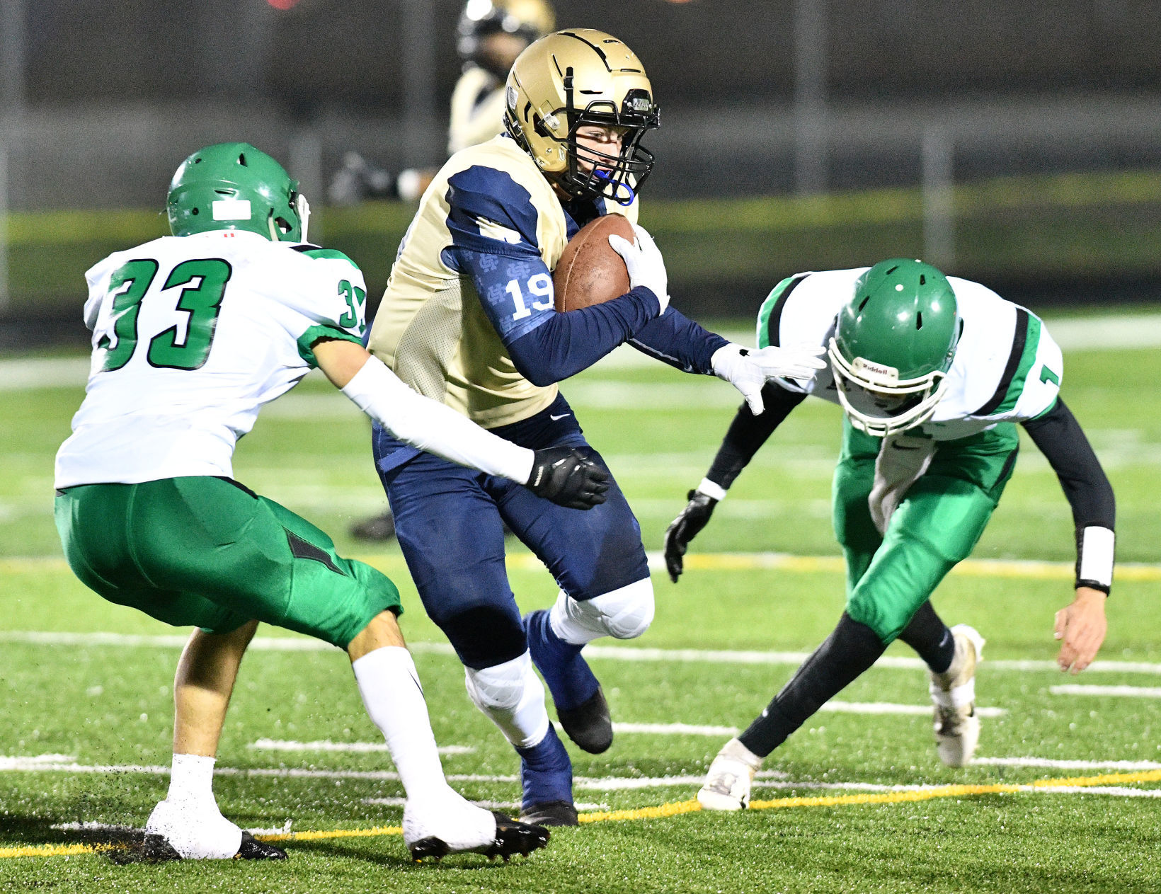 Heelan vs Storm Lake football